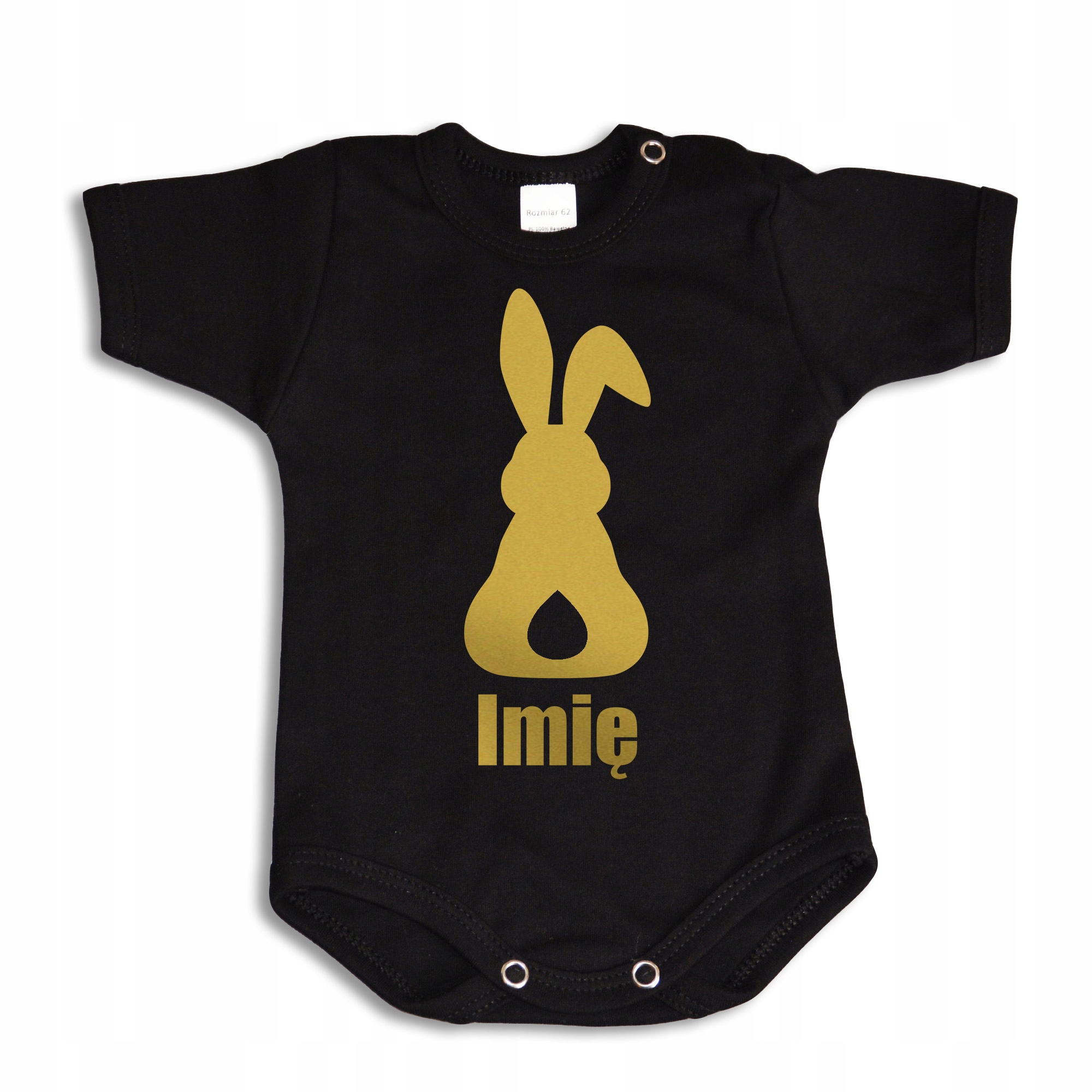 

Złoty Zajączek Wielkanoc Body - 62 kr