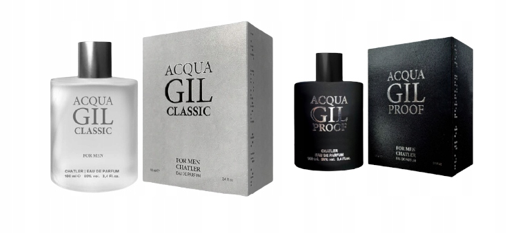 

Chatler-Acqua Gil Classic+Acuqa Gil Proof 100ml