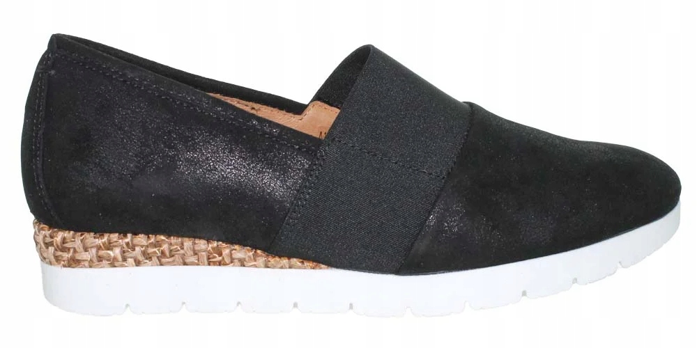 Gabor Dámské mokasíny elegantní nazouvací velikost 39 černé kožené