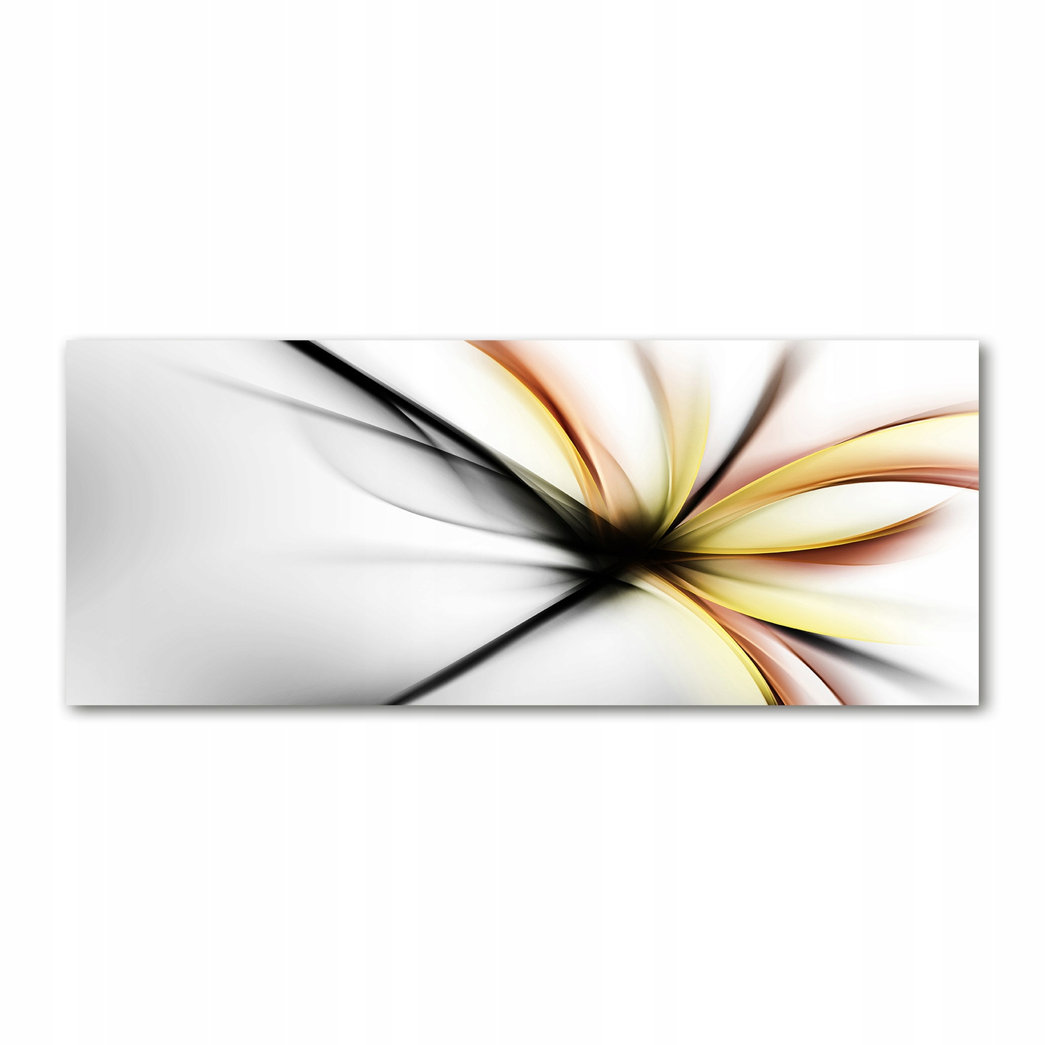 

Foto obraz szkło akryl Abstrakcja kwiat 125x50 cm