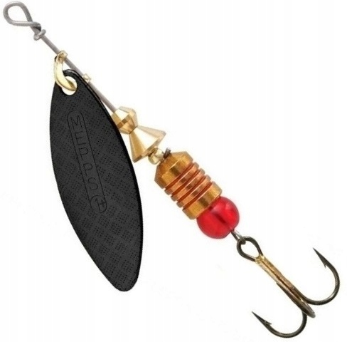 Mepps Aglia Long Black Nr.1+ 6 gr The Oryginal Packed World's #1 Lure
