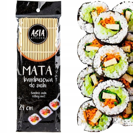 

Mata Bambusowa Do Sushi Podstawowa 24cm x 24cm