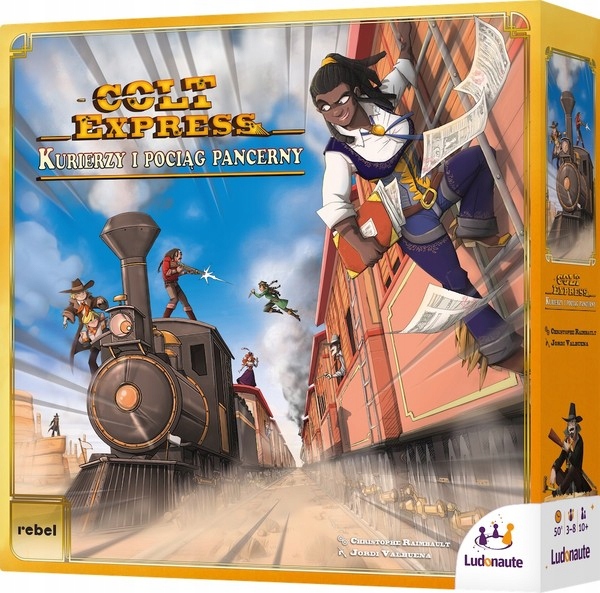 

Gra Colt Express: Kurierzy i pociąg pancerny