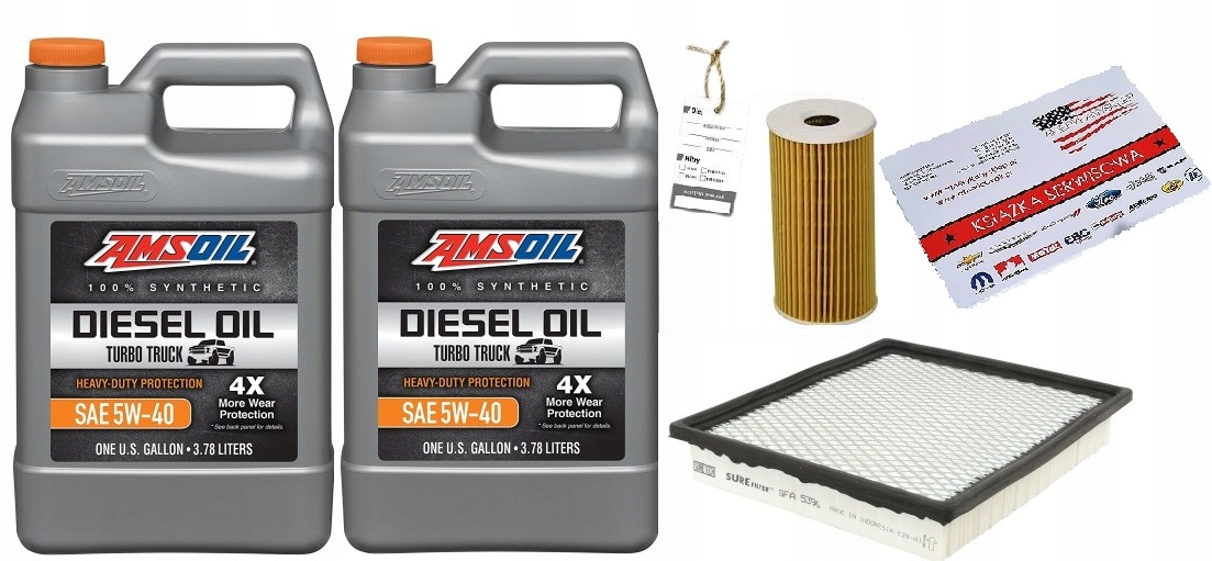 AMSOIL 5W40 Signature Series Synthetic Diesel 3,78