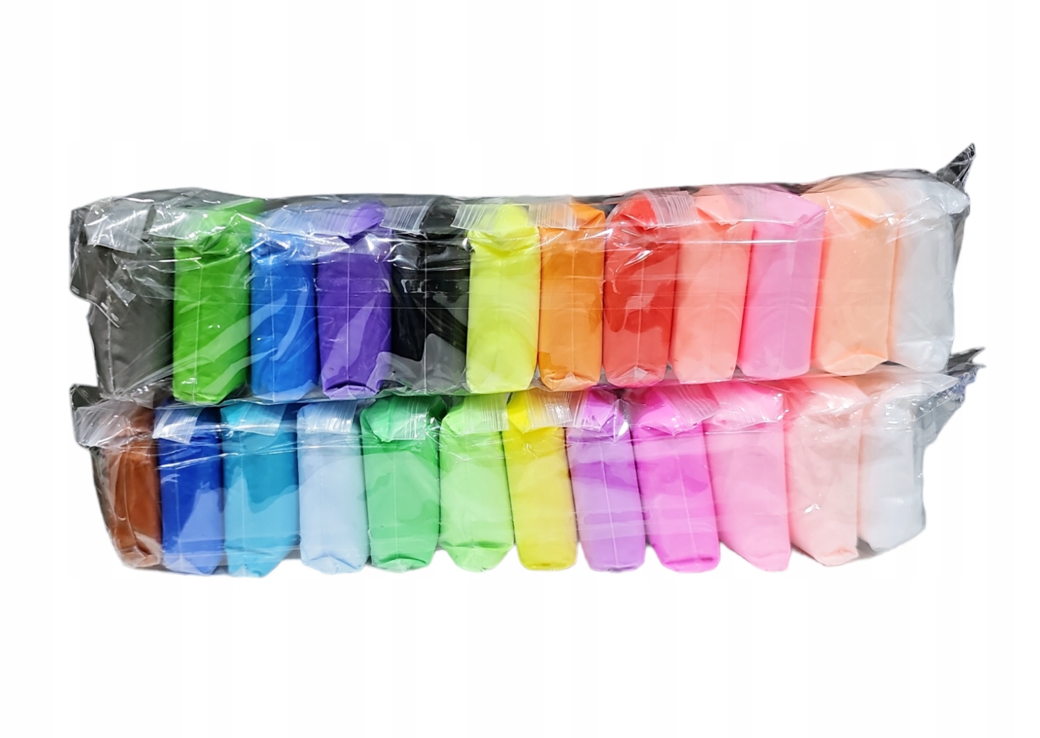 MAGICZNA PIANKOLINA MASA PLASTYCZNA SUPER CLAY 24 Marka inna