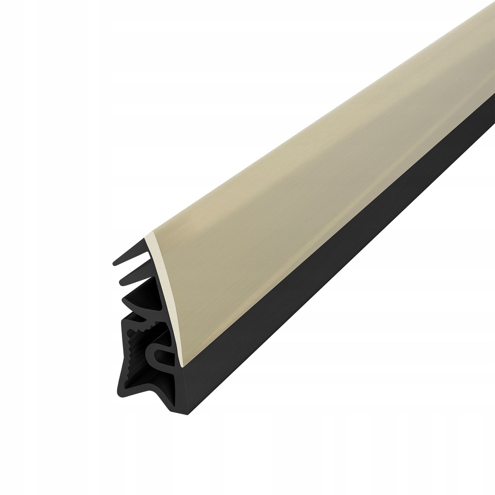 Tesnenie na okno Tesnenie drevených okien dvojkomorové čierne KD-6 100 m