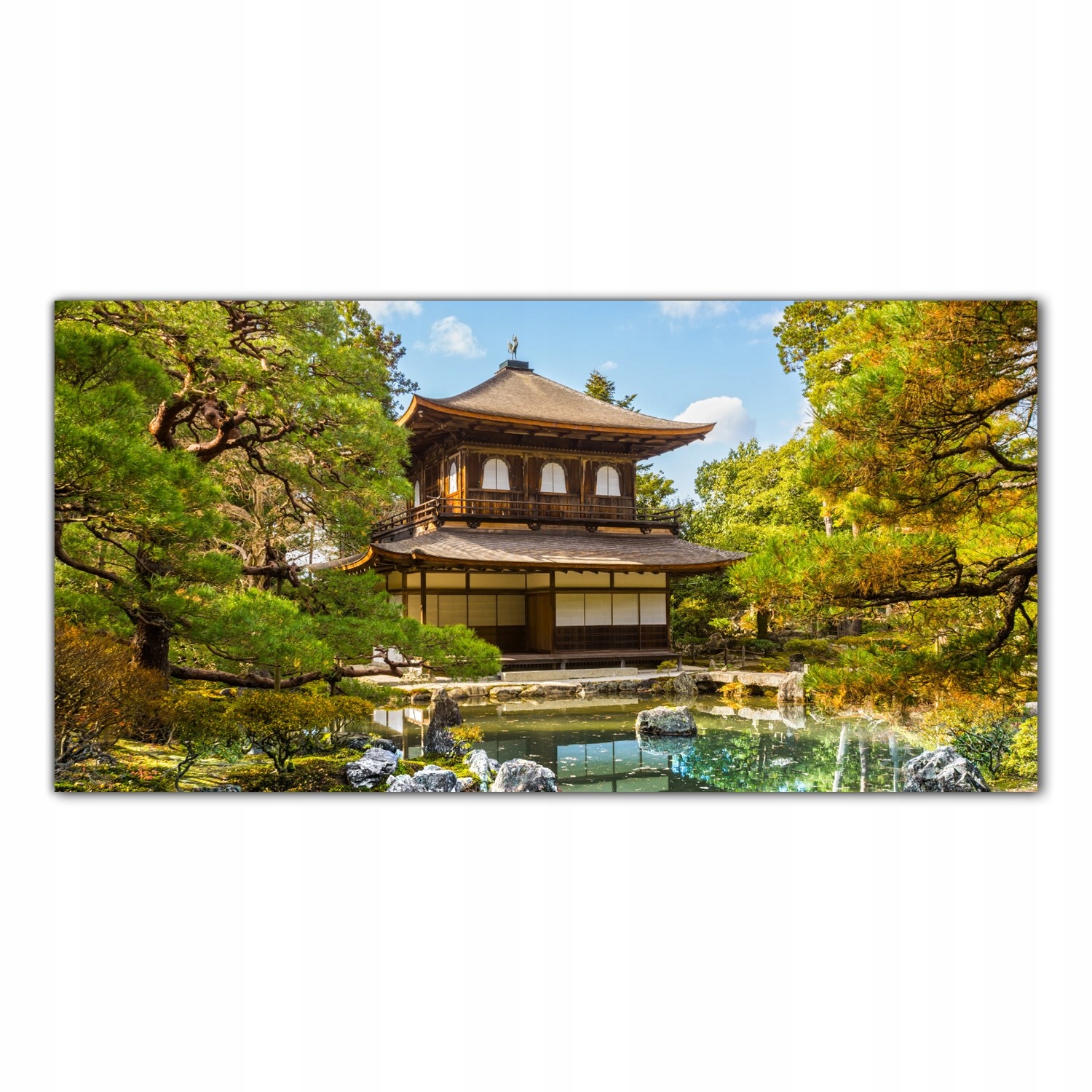 Japonsko Kjóto Asie 120x60 Tvrzený panel nad pracovní deskou
