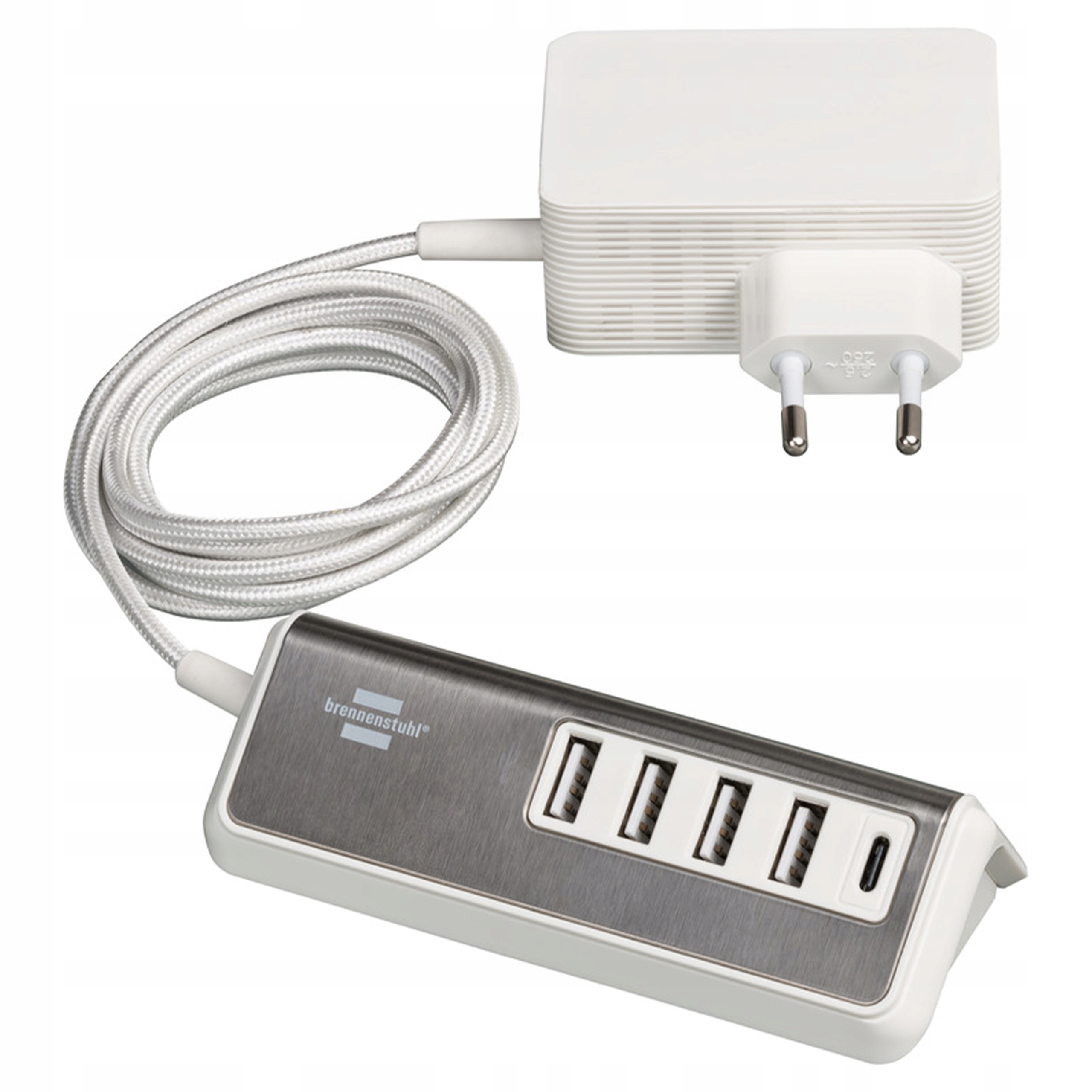 

Listwa z szybką Ładowarką Brennenstuhl 5x Usb