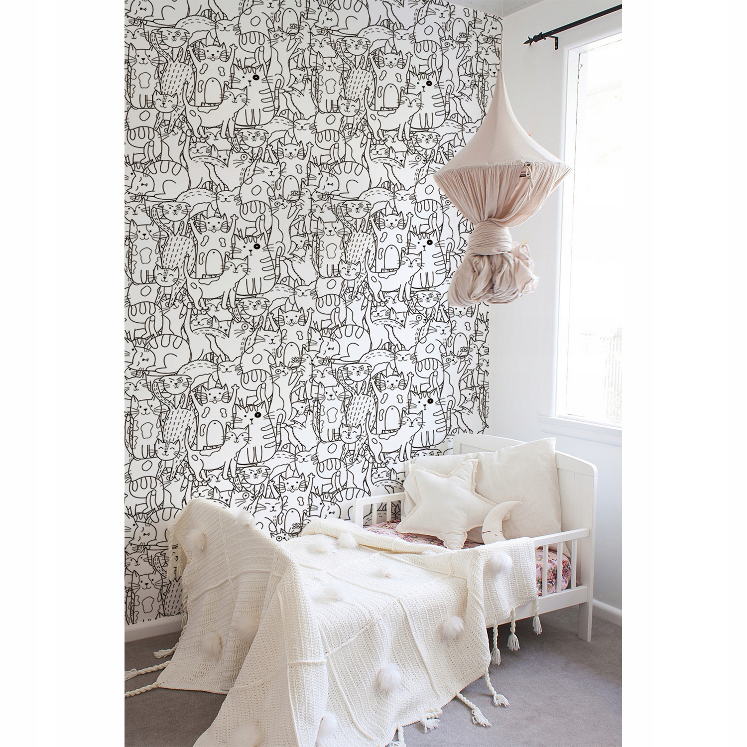 

Fototapeta flizelinowa Kocia kraina 250x104 + klej