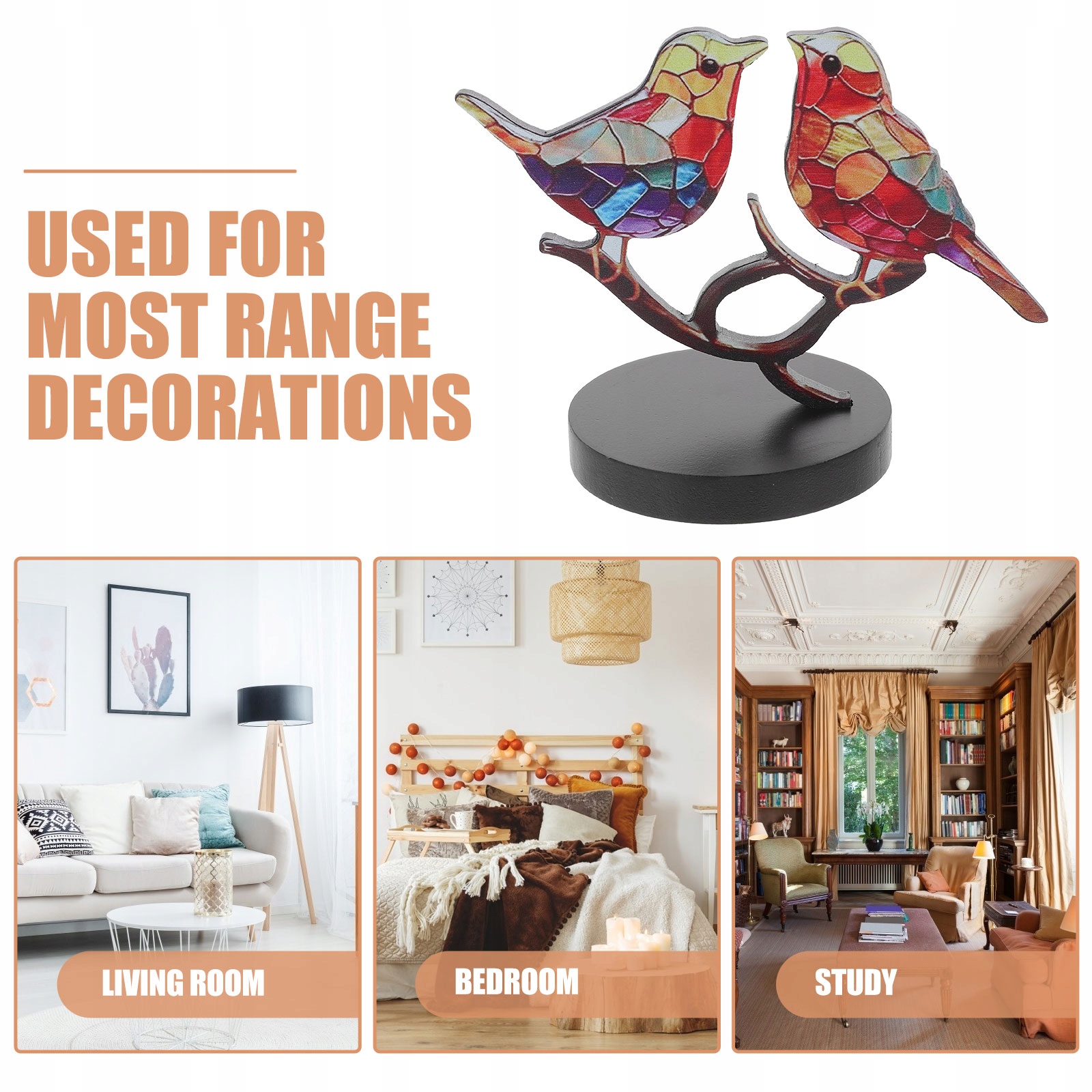 PTAKI OZDOBANIA WYSTRÓJ DOMU BIURO RZEMIOSŁA Marka bez marki