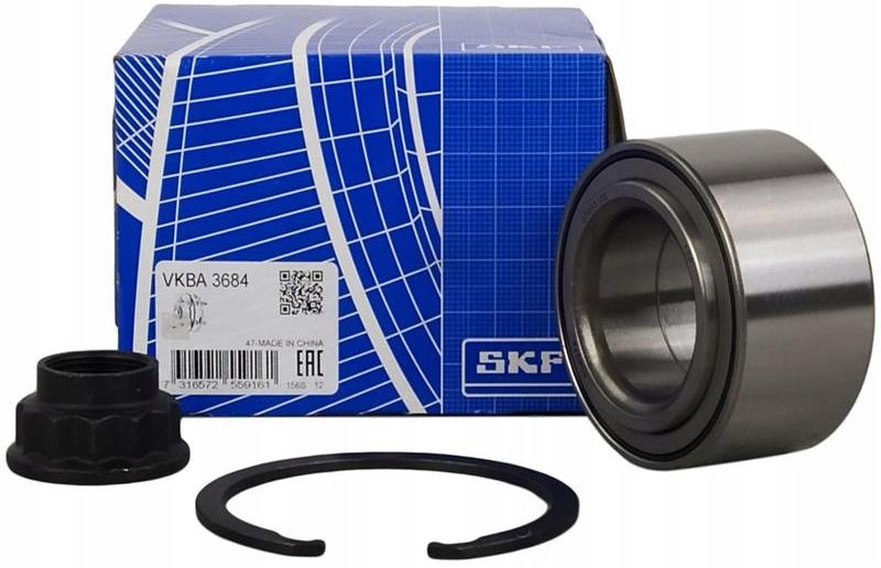 SKF КОМПЛЕКТ ПІДШИПНИКІВ КОЛЕСА ПЕРЕД VKBA 3684