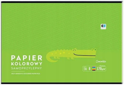 

Papier Kolorowy Samoprzylepny B4 8 Kartek Bb Kids