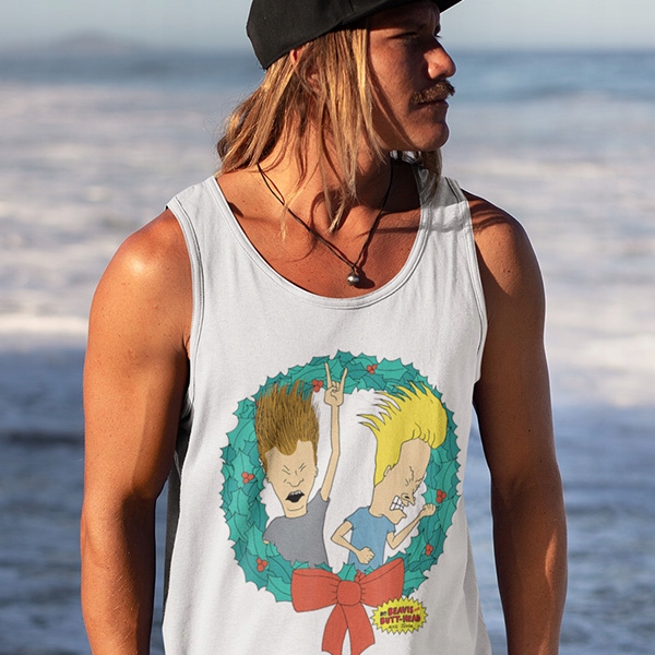 TANK TOP HORROR/ROCK BEAVIS AND BUUT-HEAD Rozmiar L
