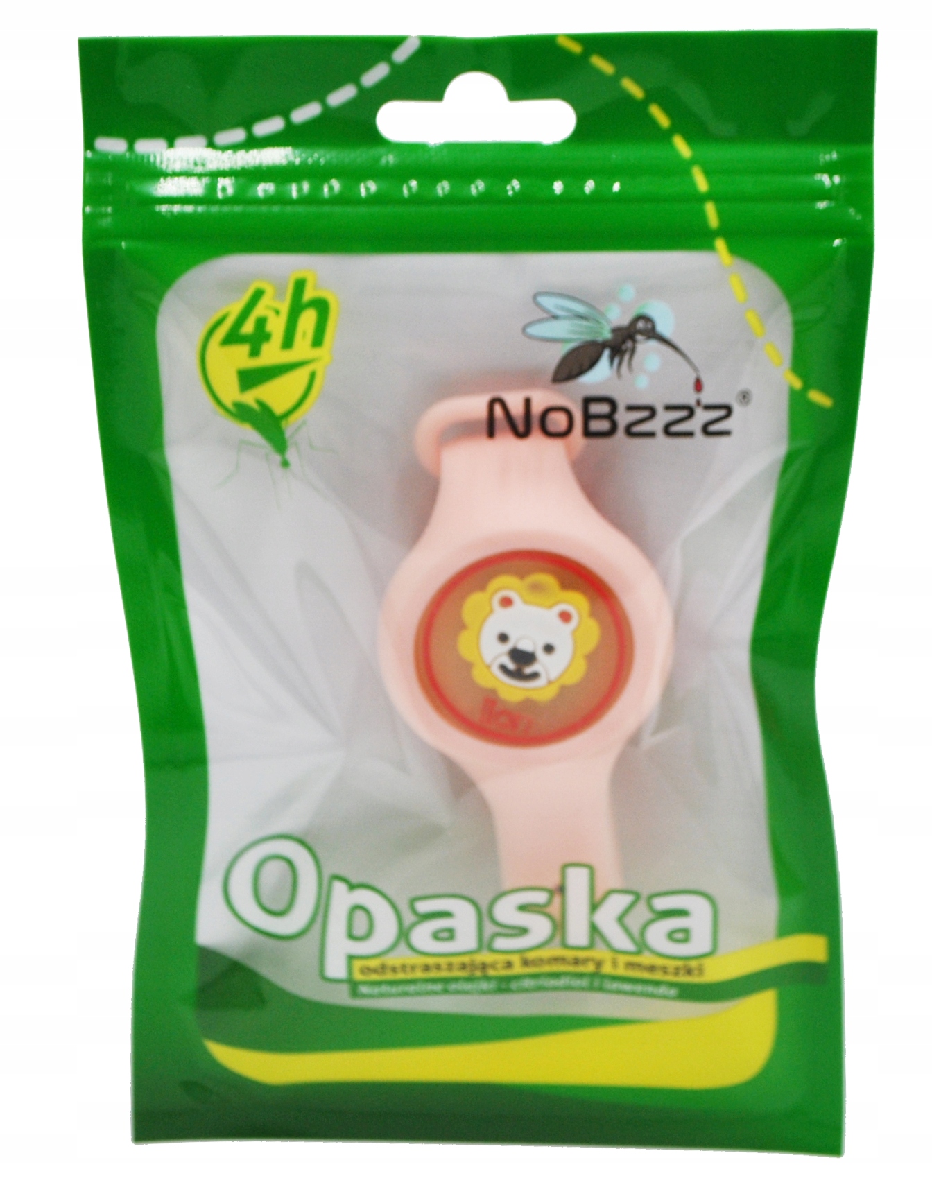 

NoBzzz Opaska Na Komary i Meszki Dla Dzieci Lew