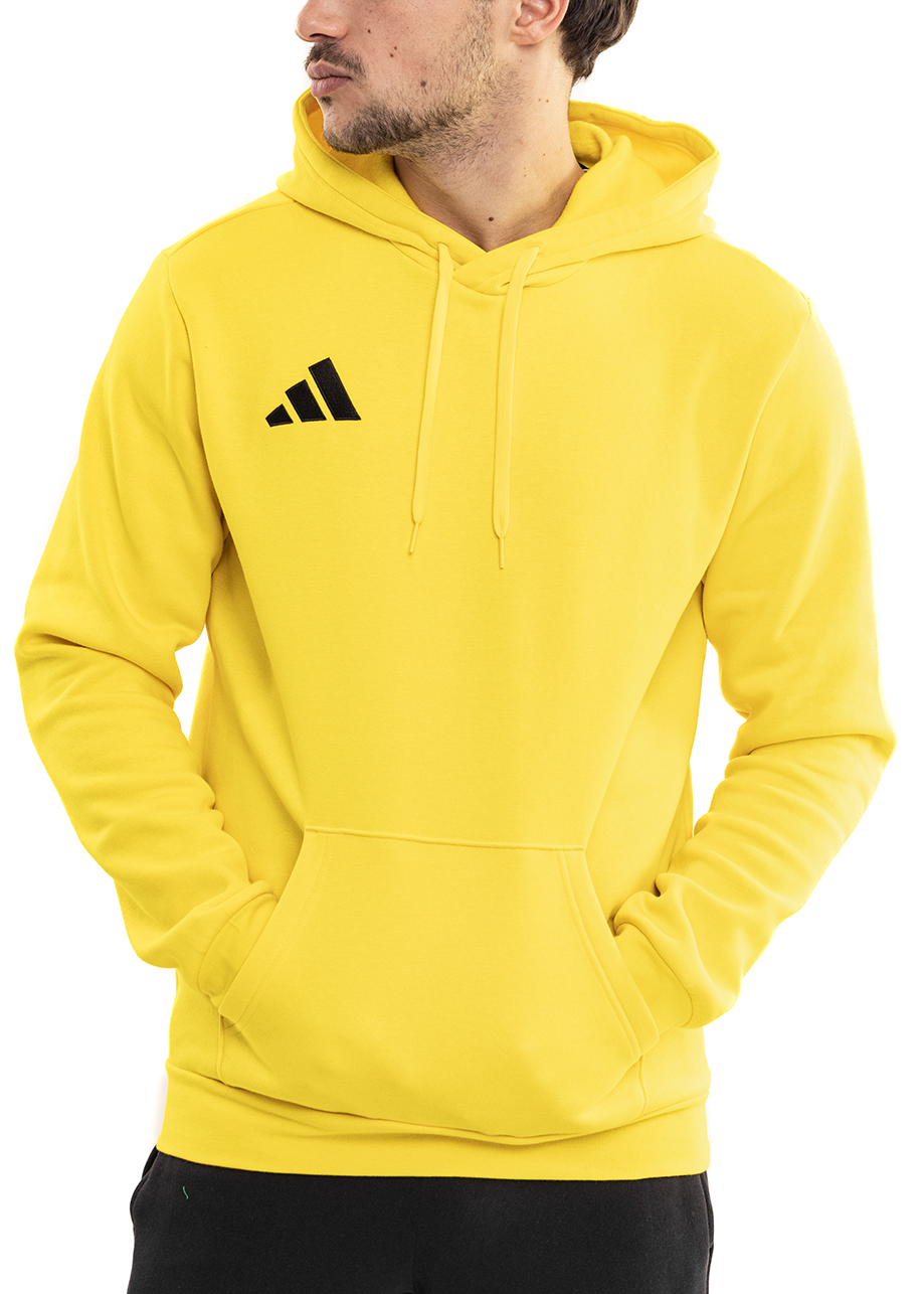 Pánská Mikina adidas Entrada 26 s kapucí Bavlněná Sportovní Hoody vel S