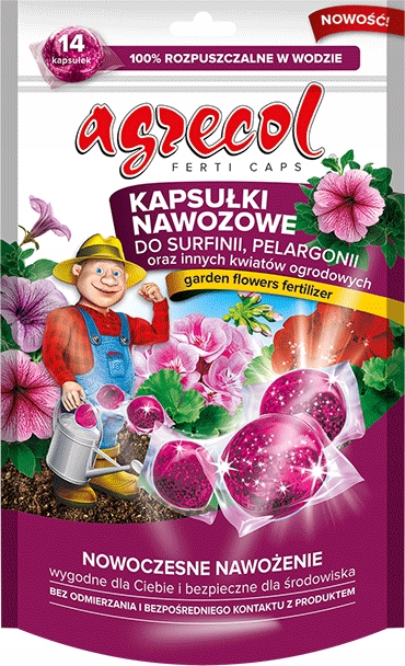 

FertiCaps Nawóz Kapsułki Pelargonia Surfinia 14szt
