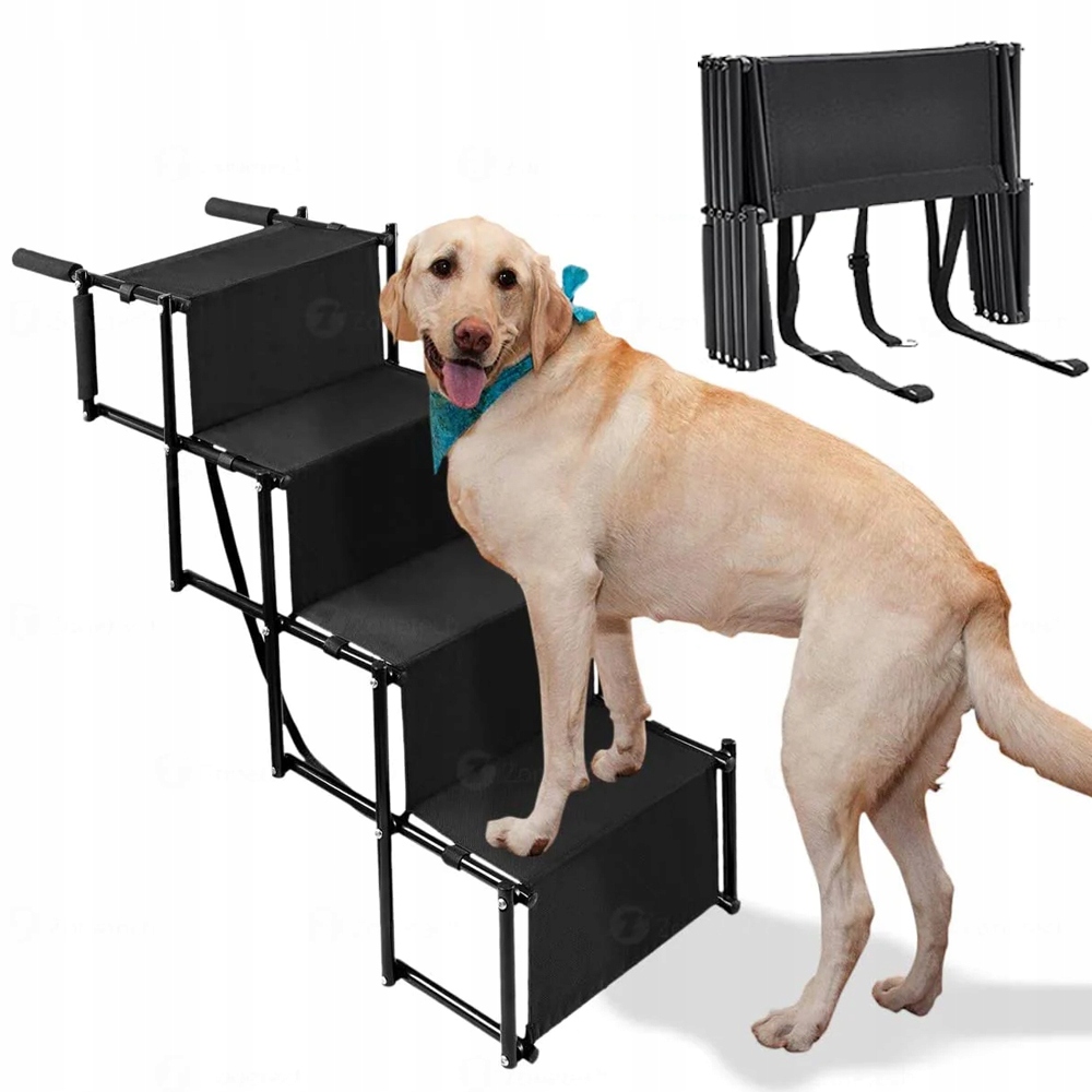 Levně Plošina Pro Psa Zvířata Schody Do Auta 80 Kg