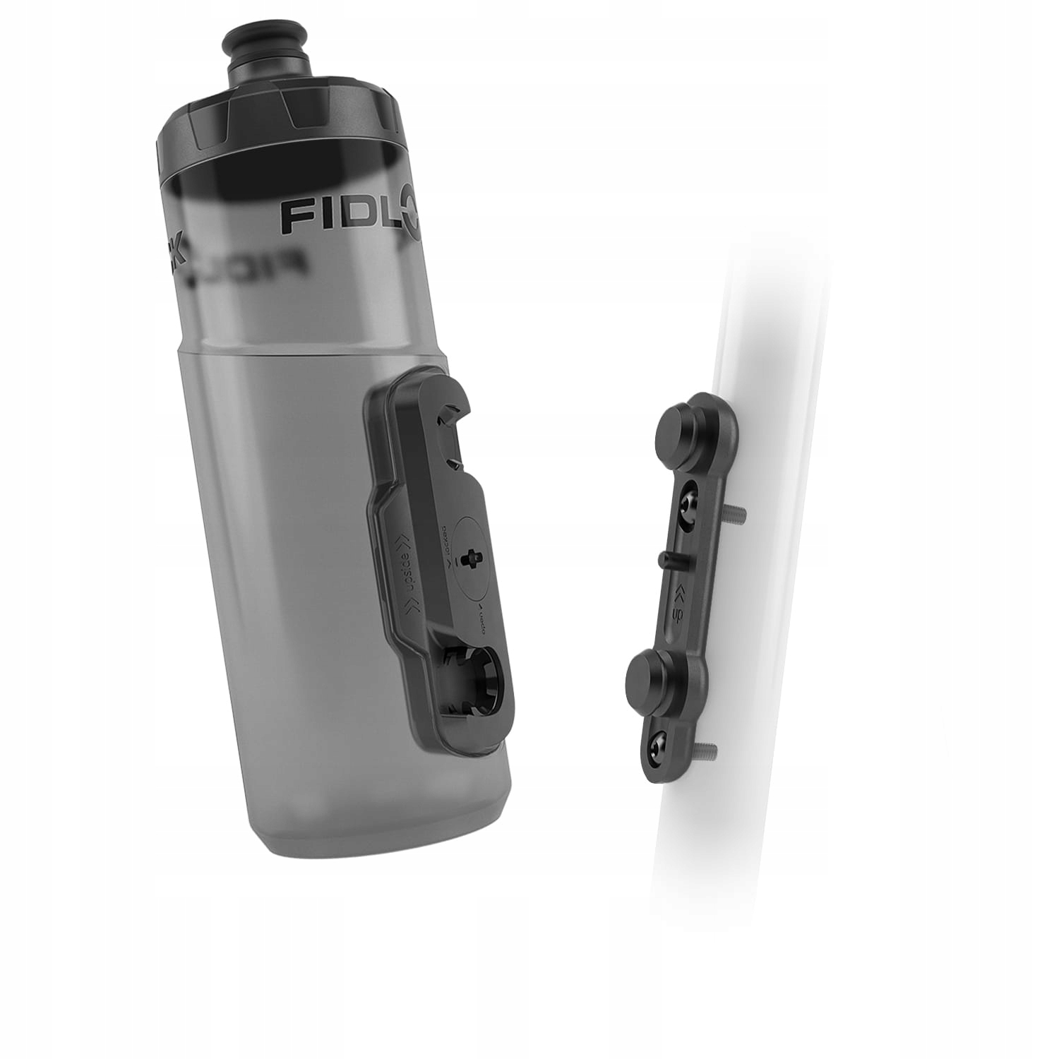 

Bidon z uchwytem rower Fidlock przydymiony 600ml