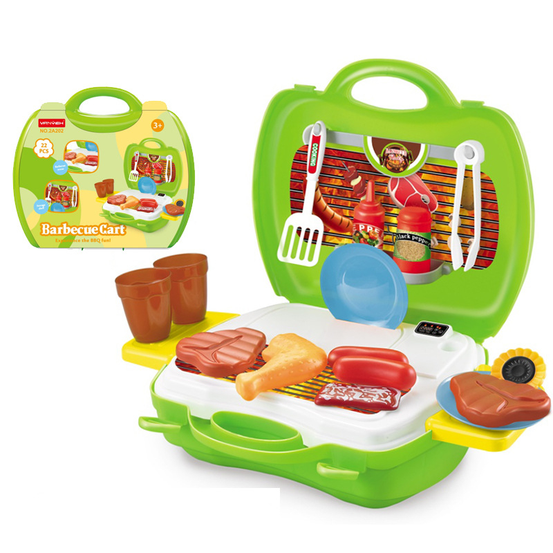 

Mini Kuchnia Grill w Walizce mały kucharz
