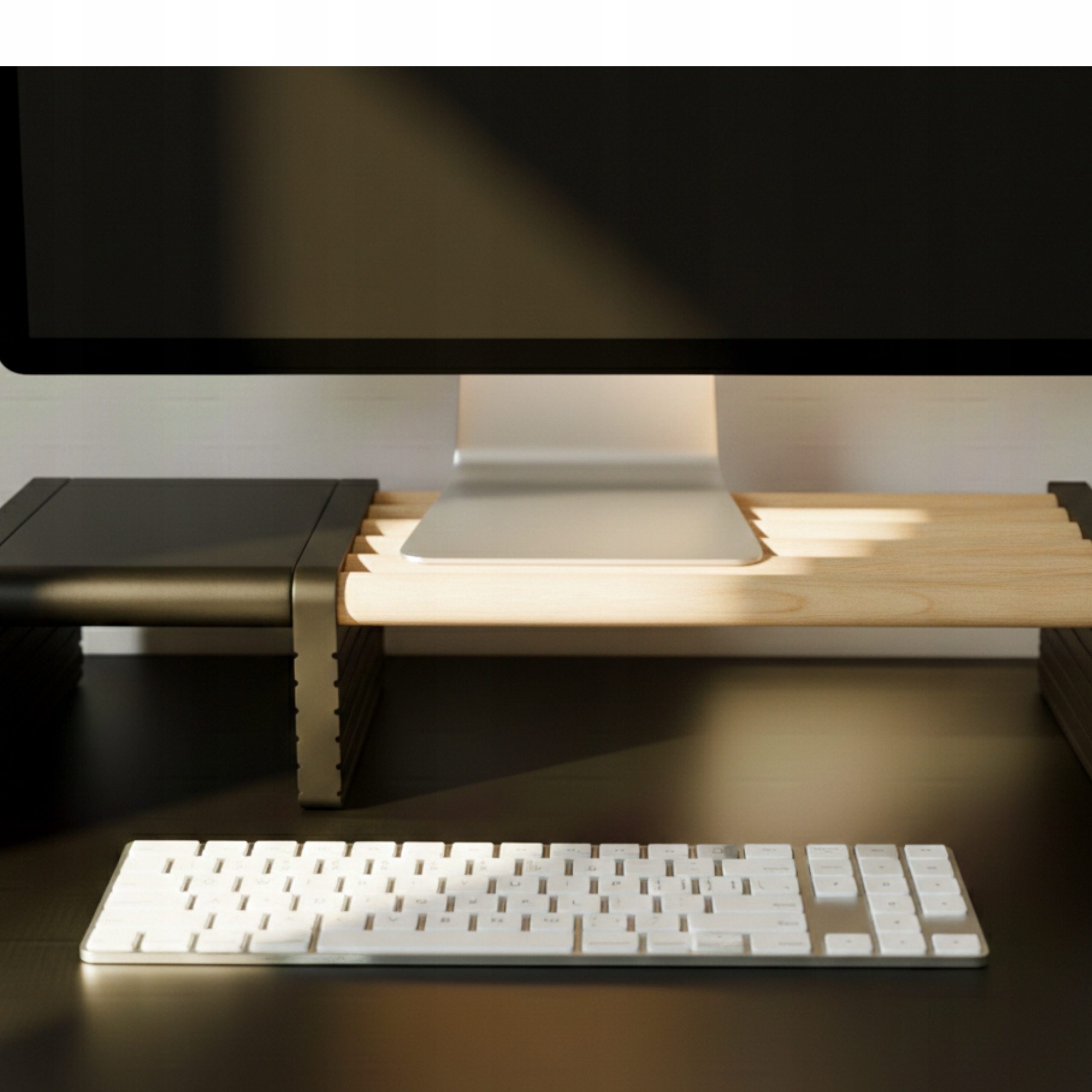 PODSTAWKA POD MONITOR LAPTOPA 13-49 CALE MODULARNA NA BIURKO STABILNA VIRON Marka Viron