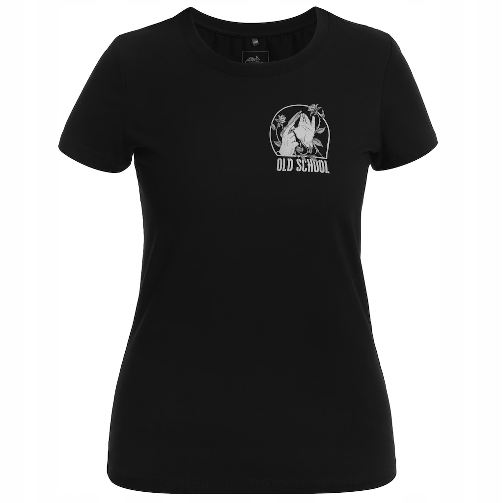 Koszulka damska bawełniana T-Shirt Helikon Old School Black Xs
