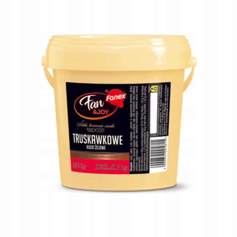 Levně Fanex Fan&Joy Jahodové gelové kuličky 1 kg/0,7 kg