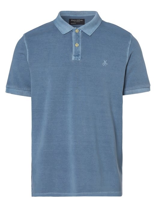 Marc O'Polo Pánská polokošile – jednobarevný denim, velikost L
