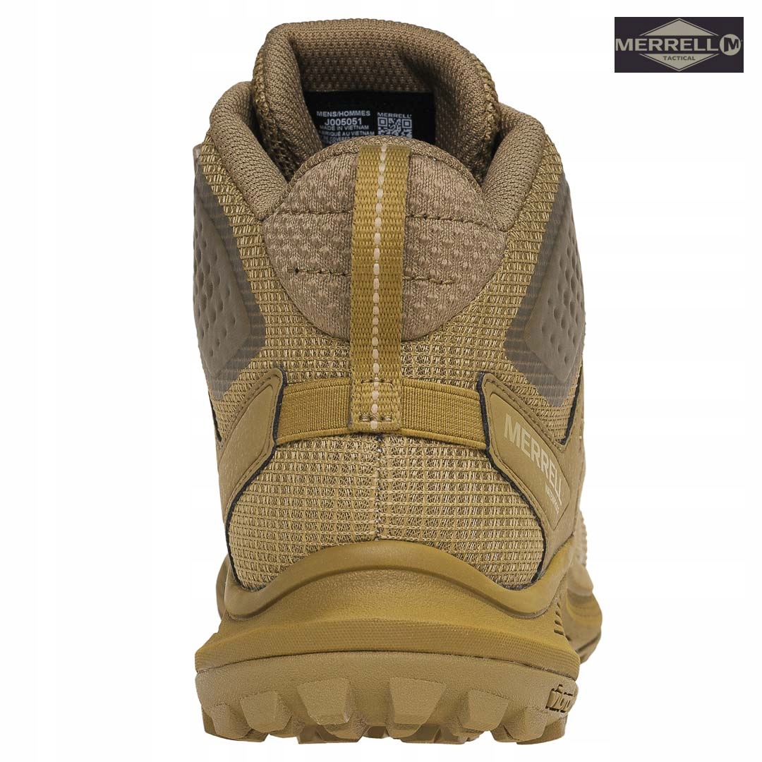 Merrell NOVA 3 TACTICAL MID Waterproof Buty Taktyczne Trailowe Coyote 43 Marka Merrell