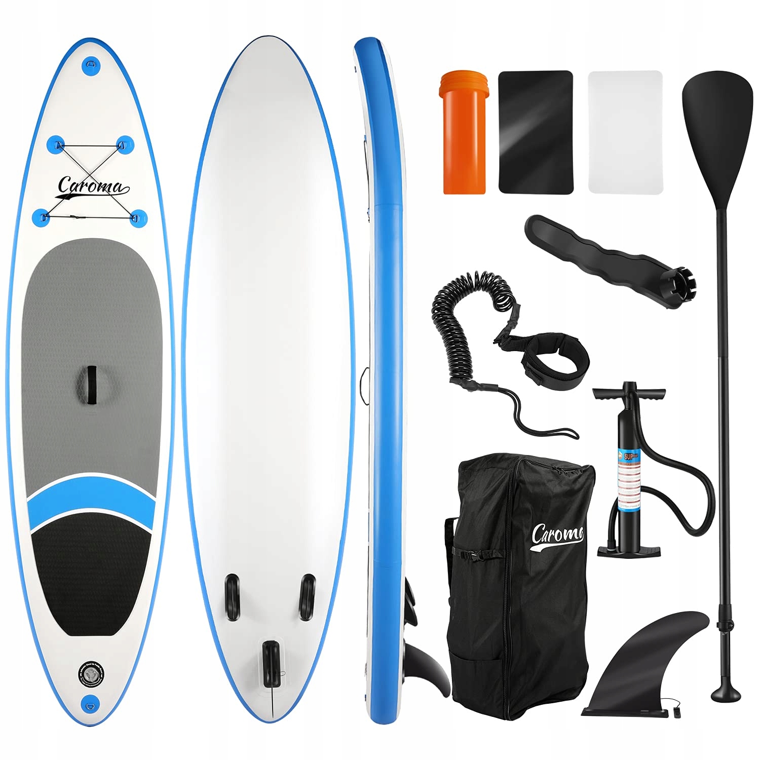 Deska Sup Caroma Premium 305cm pompowana zestaw z wiosłem 140KG