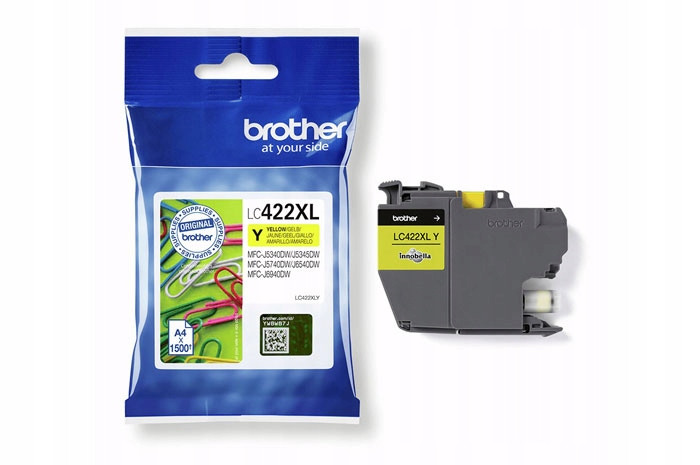 Originální žlutý inkoust Brother LC-422XLY (LC422XLY)