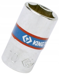 Nasadka 1/4 krótka 10mm 6-kątna King Tony 233510M