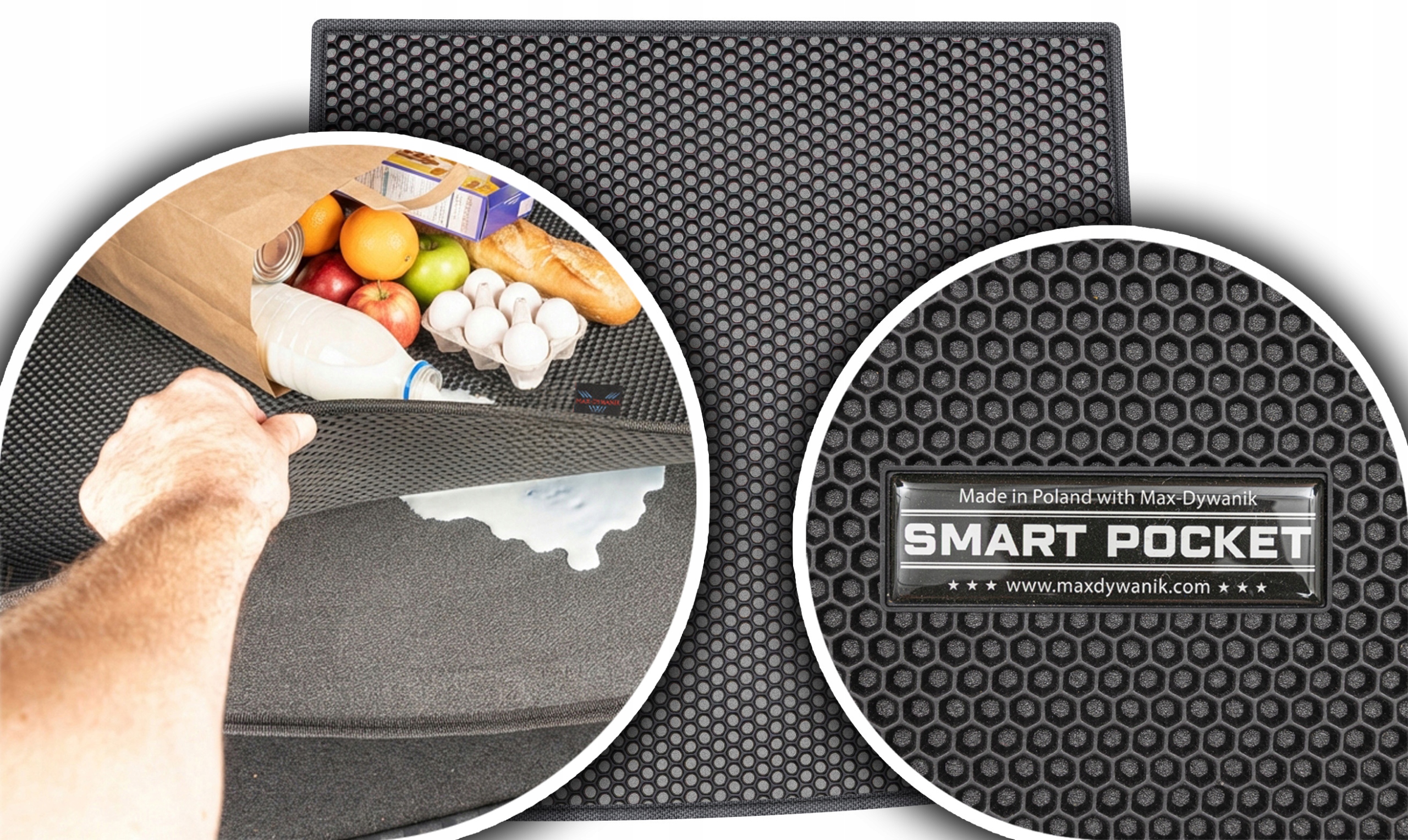 Lucid Air od roku 2021. Vložka batožinového priestoru Eva Smart Pocket