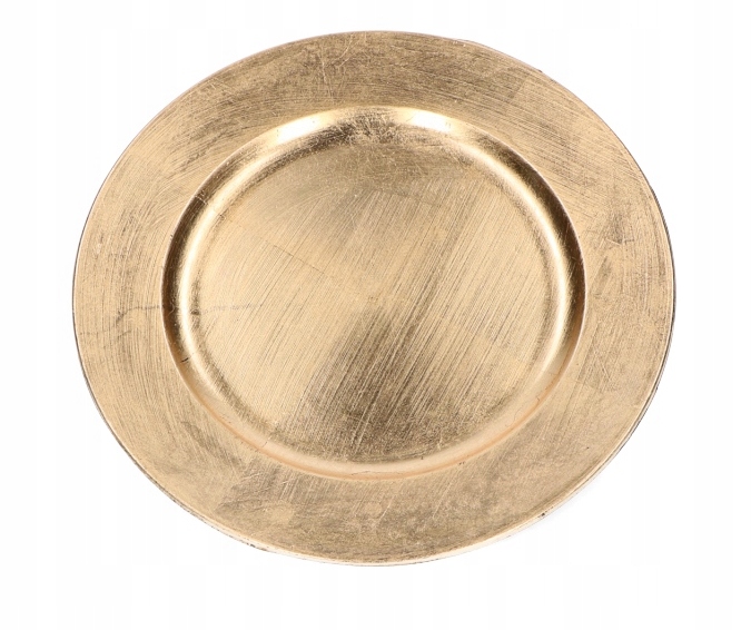 

Talerz dekoracyjny 28cm złoty