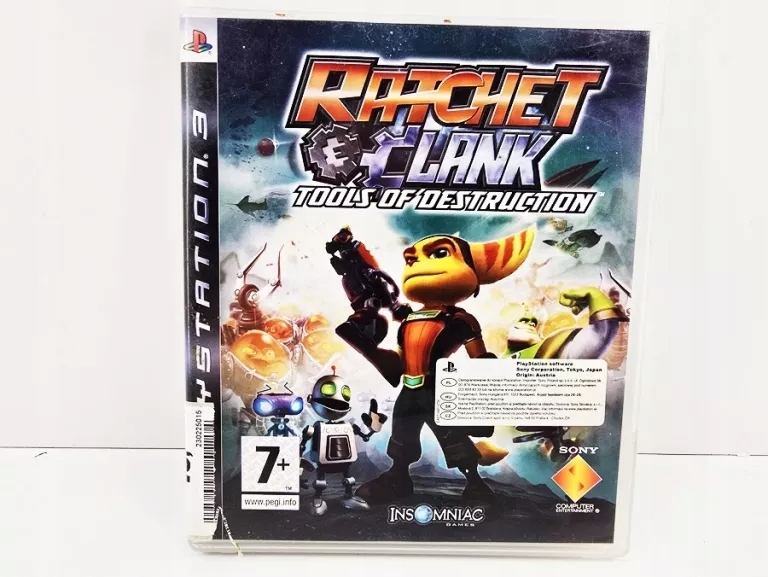 RATCHET & CLANK FUTURE TOOLS OF DESTRUCTION /PS3
