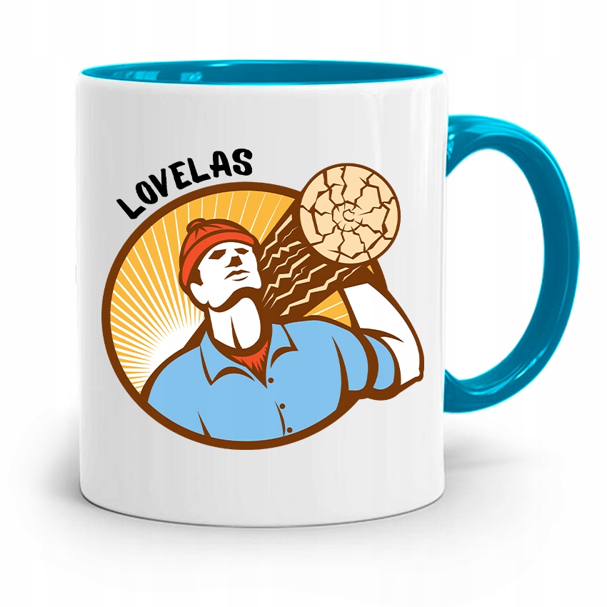 

Dla Drwala Rębacza Kubek Błękitny Urodziny