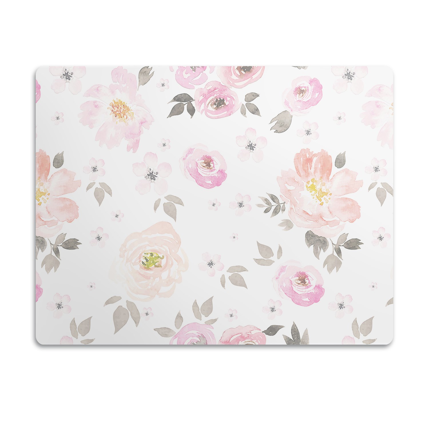 Podložka pod záchod pro kočky Květinový vzor 90x60 cm