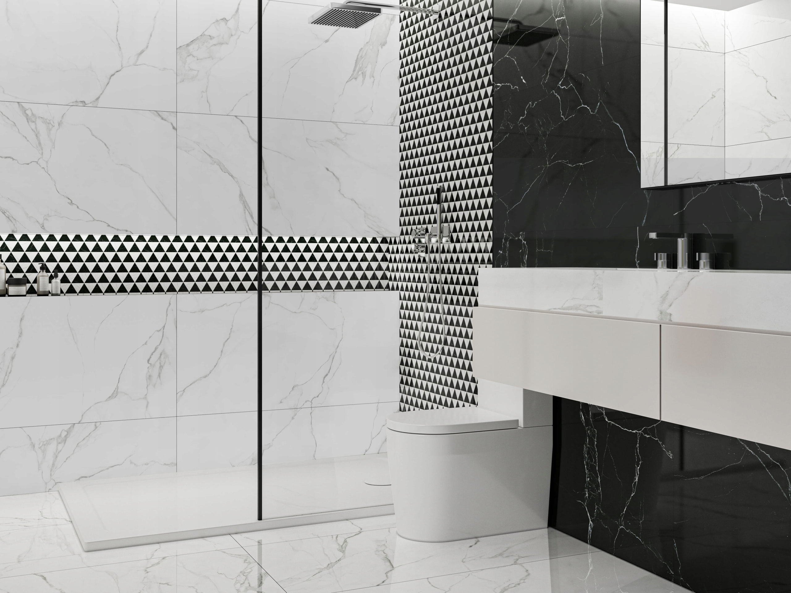 Płytki gres Ecoceramic Saigon White 60X120 1,44 / 2szt Stan opakowania oryginalne