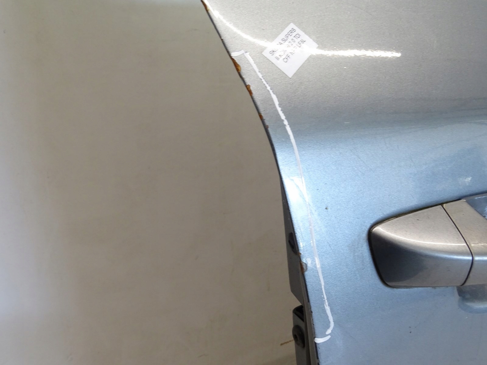 door right front LF8L 9157 SKODA SUPERB 2 II 08-15r