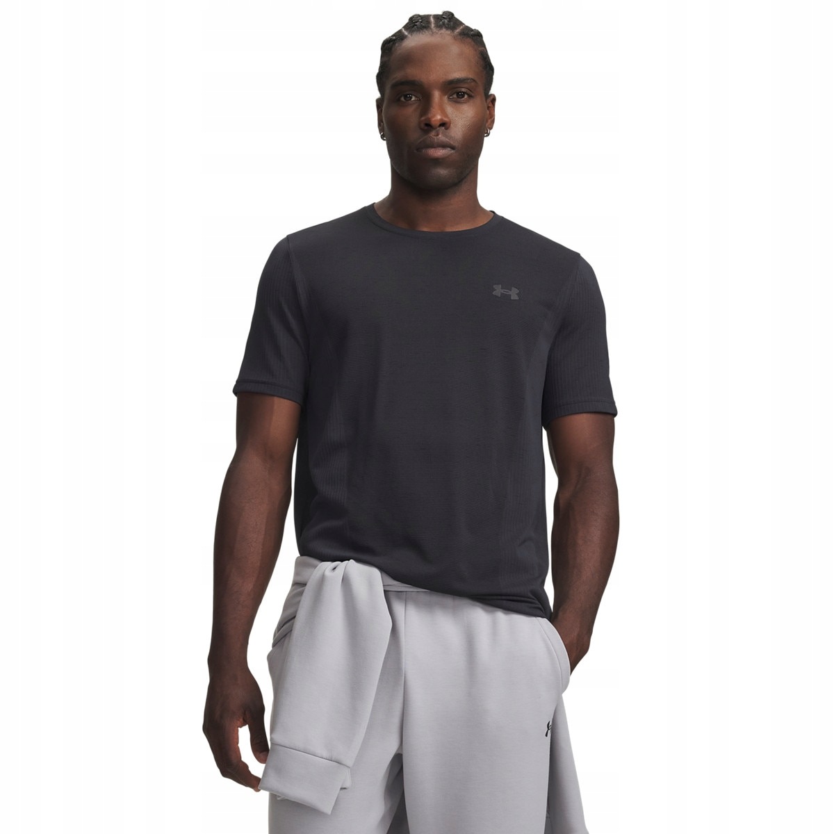 Męska koszulka treningowa Under Armour Ua Vanish Seamless Ss Czarny XXL