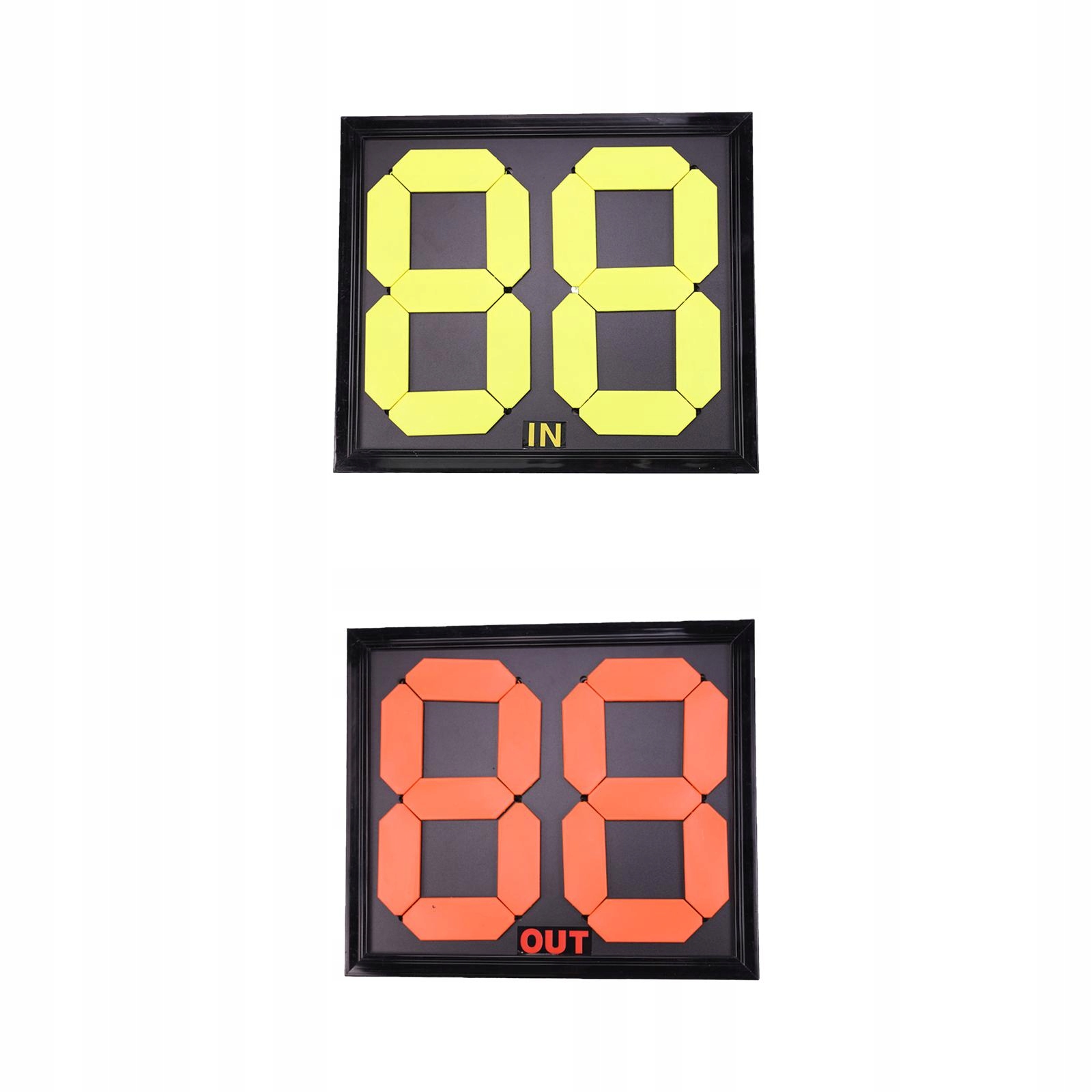 2 Pieces Soccer Football Substitution Board