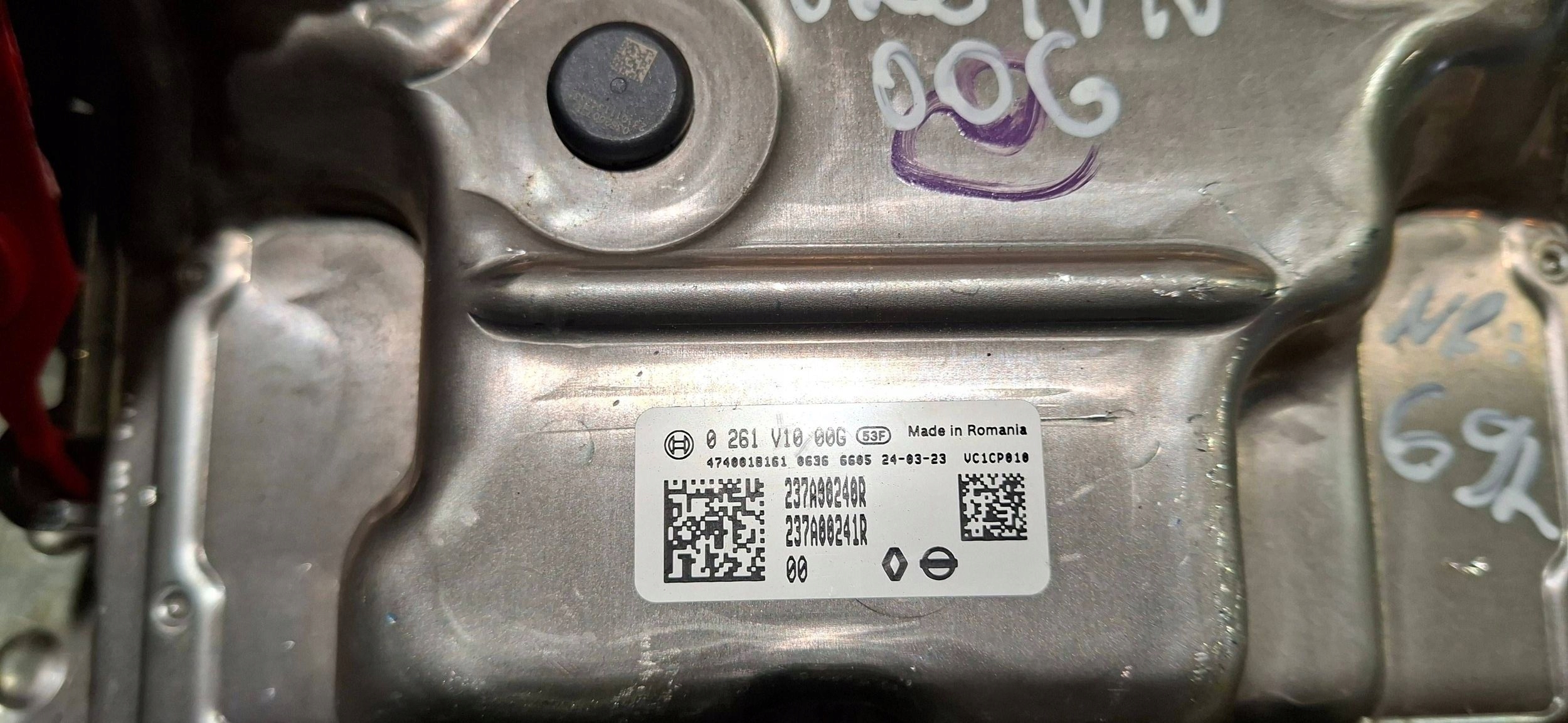 computer 237A90240R 237A00241R 0261V1000G RENAULT 1.2 E-TECH