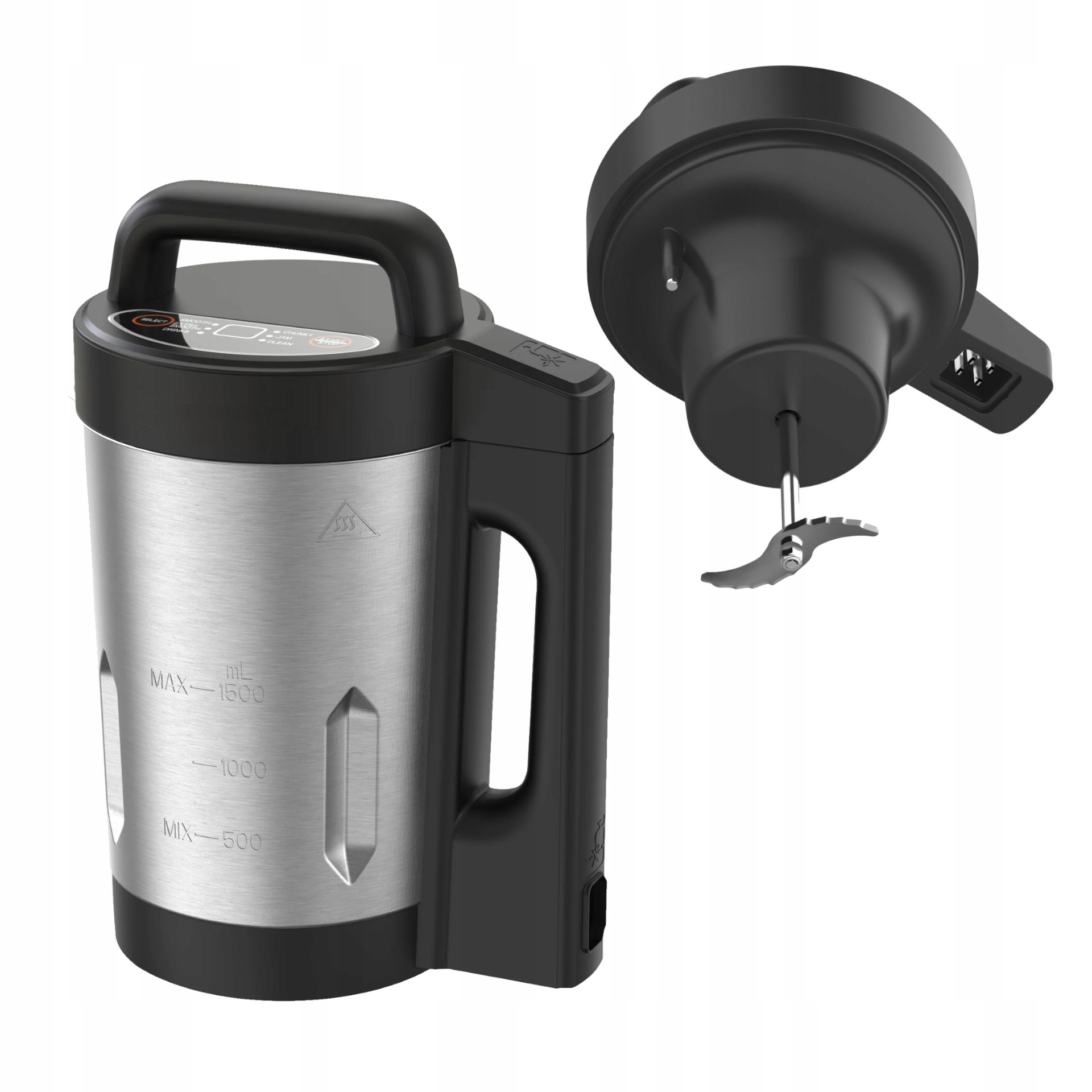 Zupowar mixér 900W 1,5 litru do polévek s koktailovými pěnami