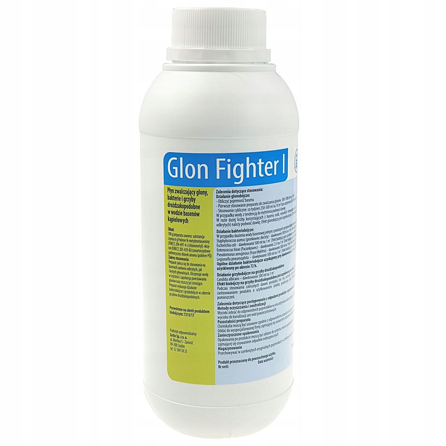 CHEMIA BASENOWA ANTYGLON NA GLONY GOTIX FIGHTER 1L Marka Gotix