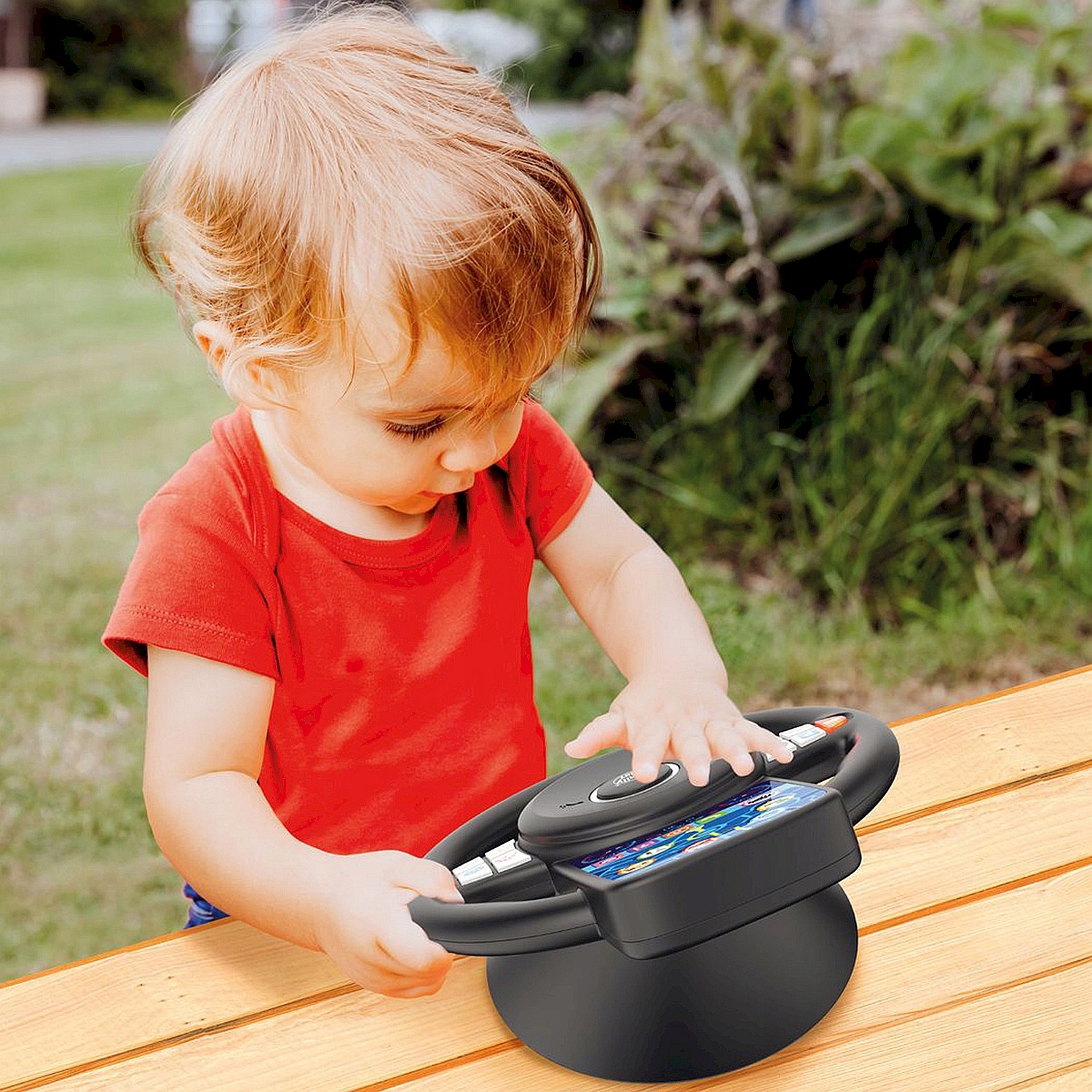 KIEROWNICA INTERAKTYWNA MÓWIĄCA PL SYMULATOR JAZDY Materiał plastik inny