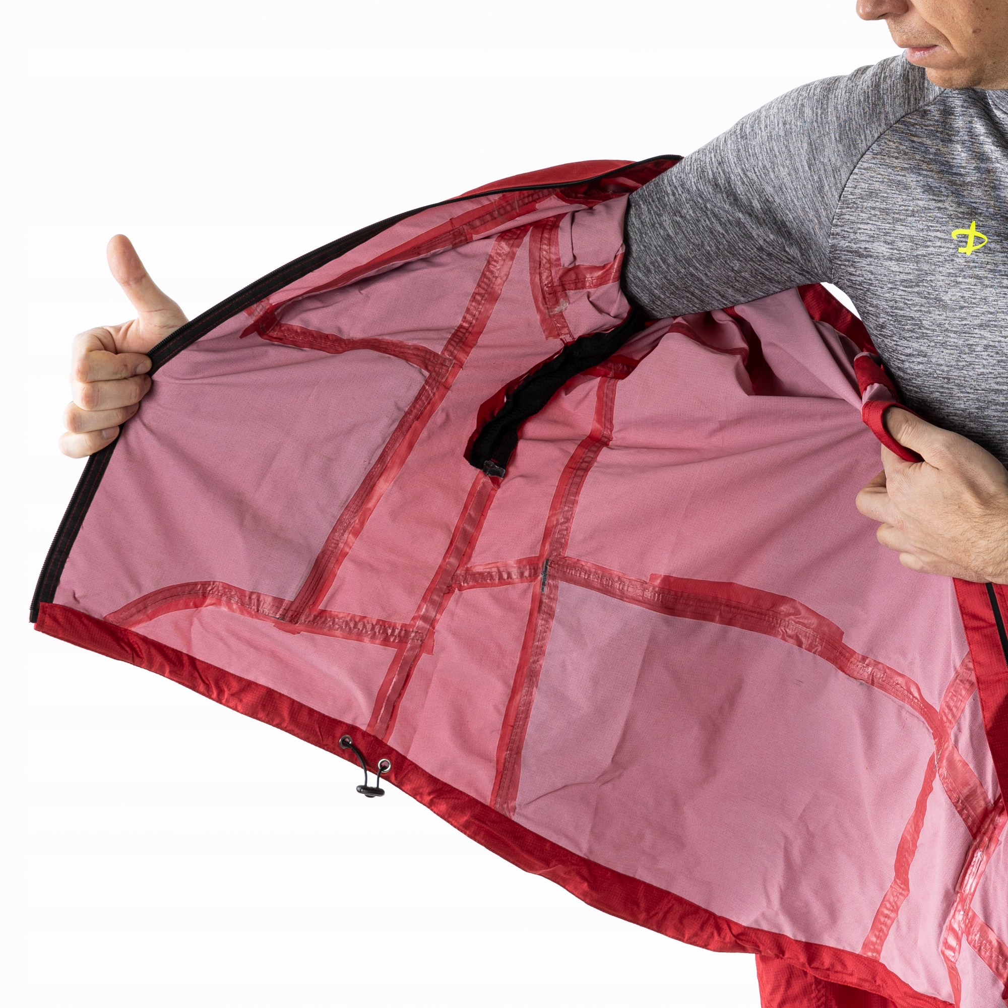 KAYMAQ damska kurtka rowerowa przeciwdeszczowa M Liczba kieszeni 5