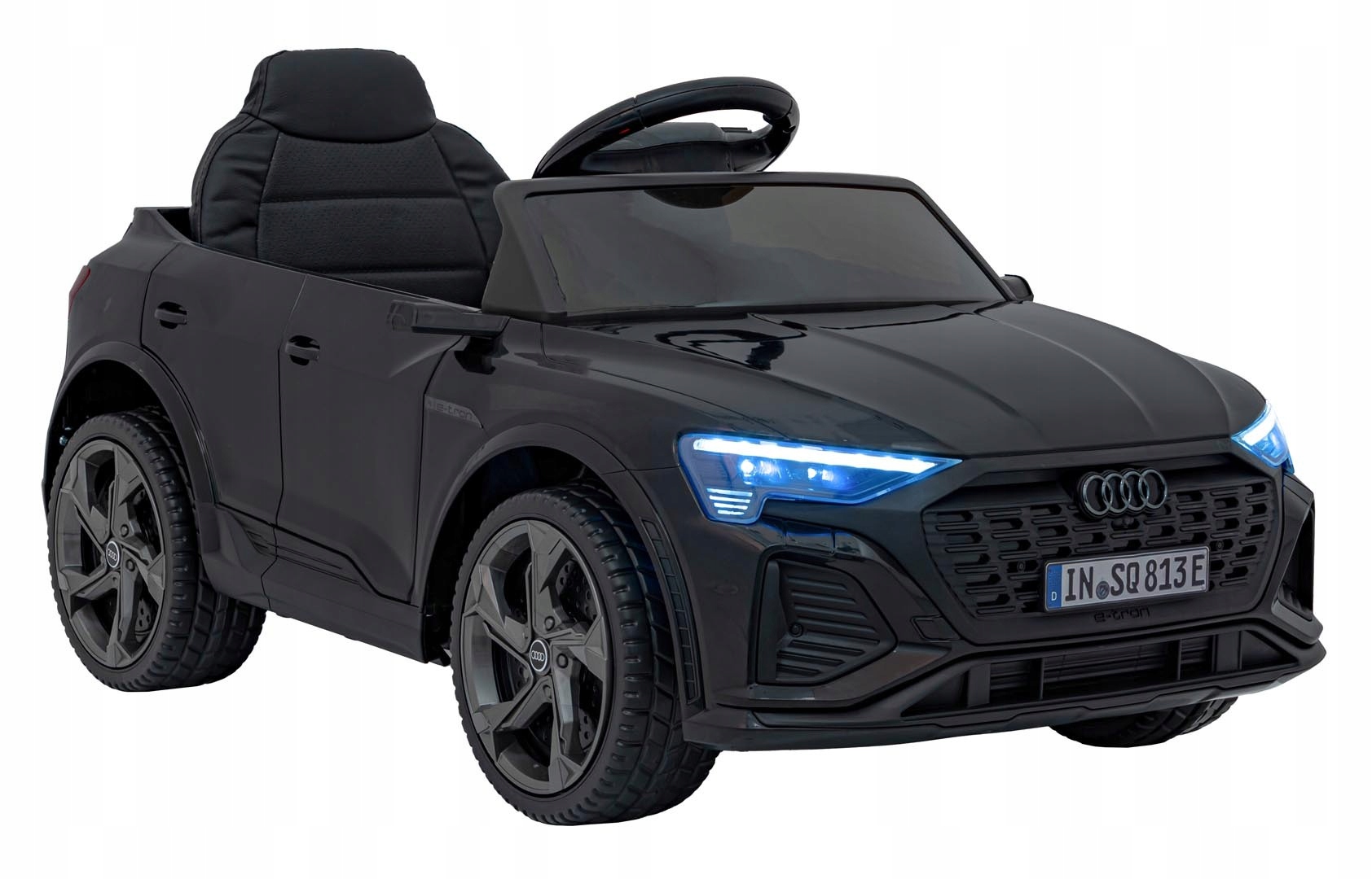 Autko Dla Dzieci samochód na akumulator Audi SQ8 tablica imienna prawkoy