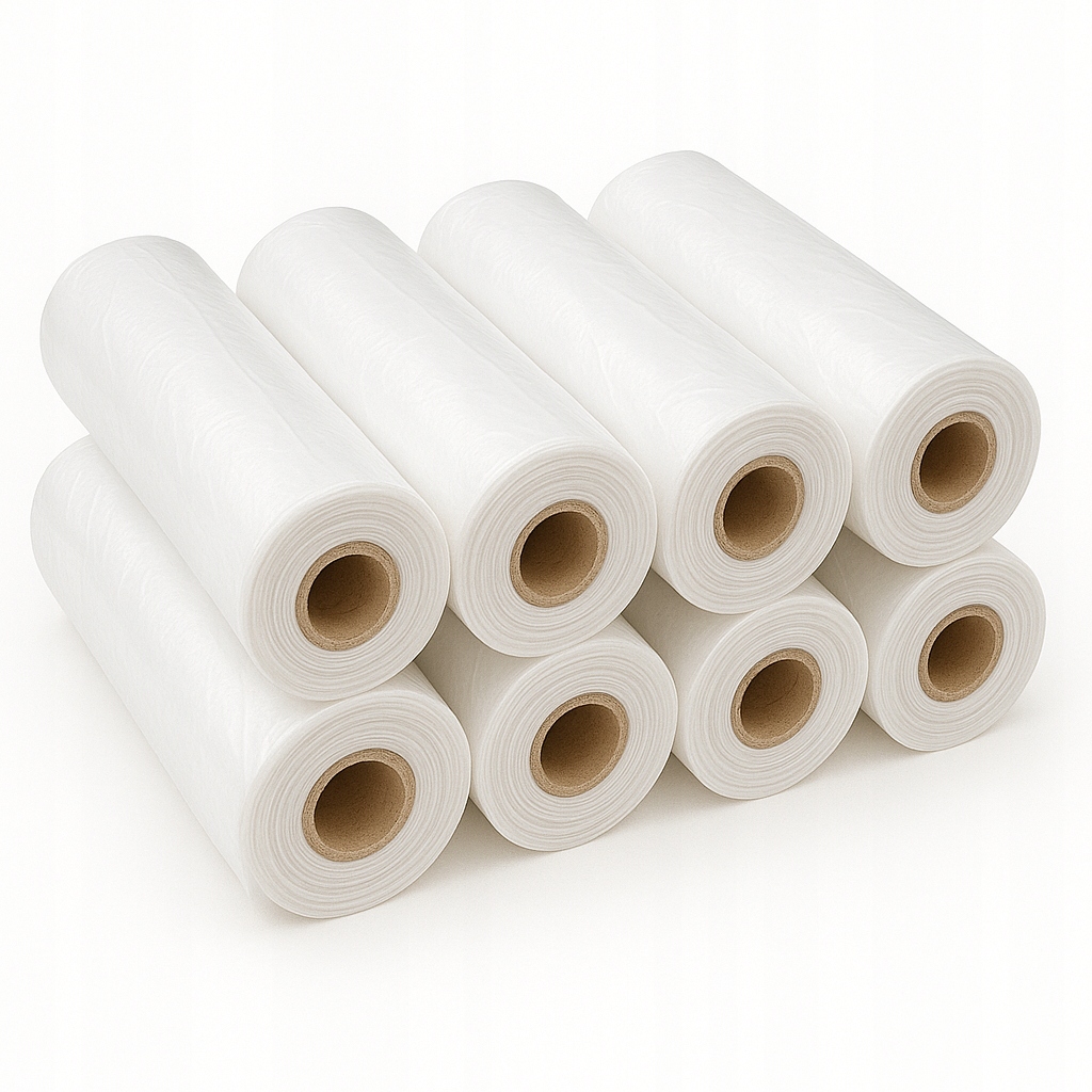 Reklamówki na rolce 6 rolek x 550 szt. zrywki torby jednorazowe Mocne Grube