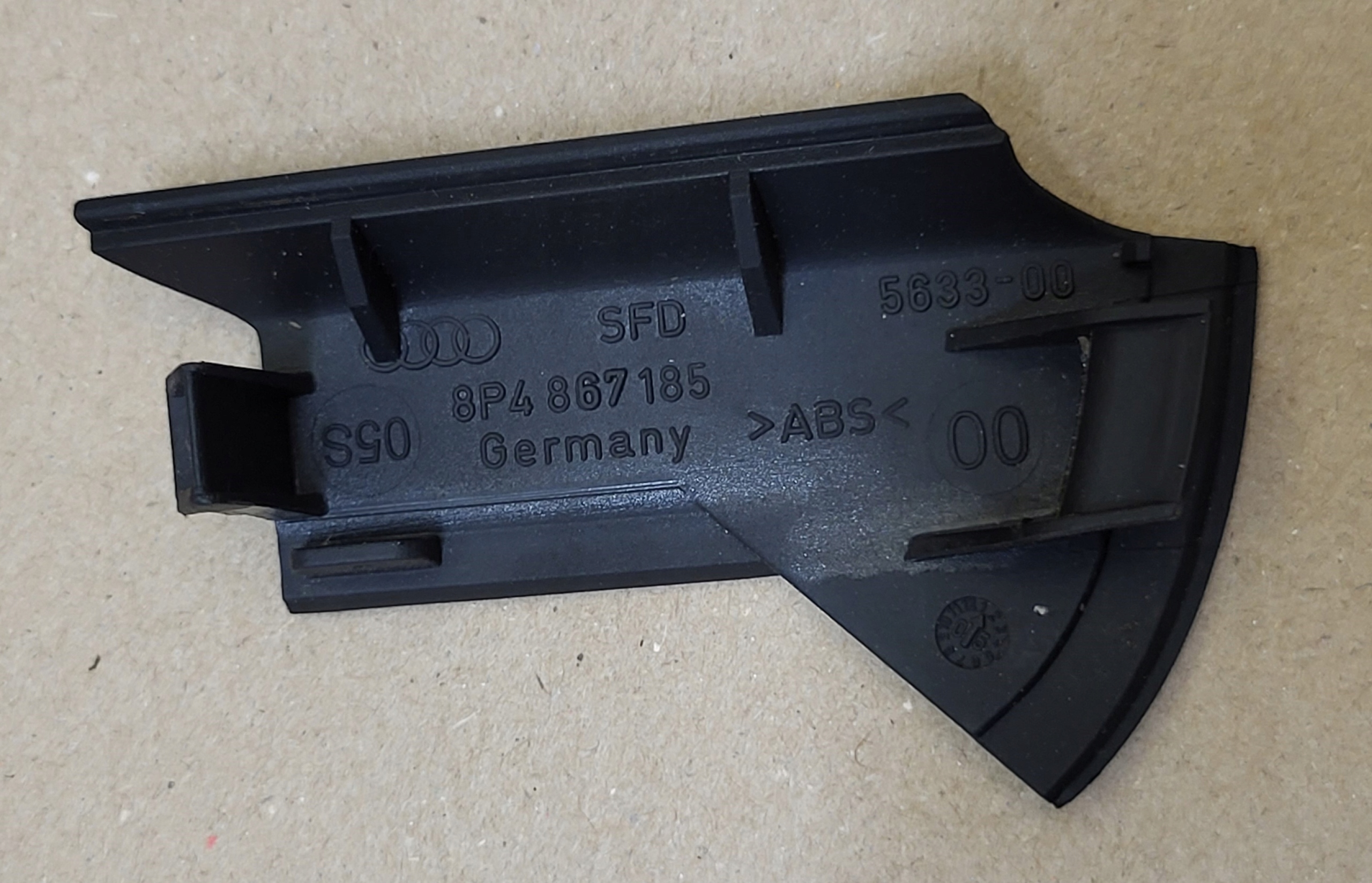 decorative trim BOCZKA cover spoiler door left front AUDI A3 SPORTBACK
