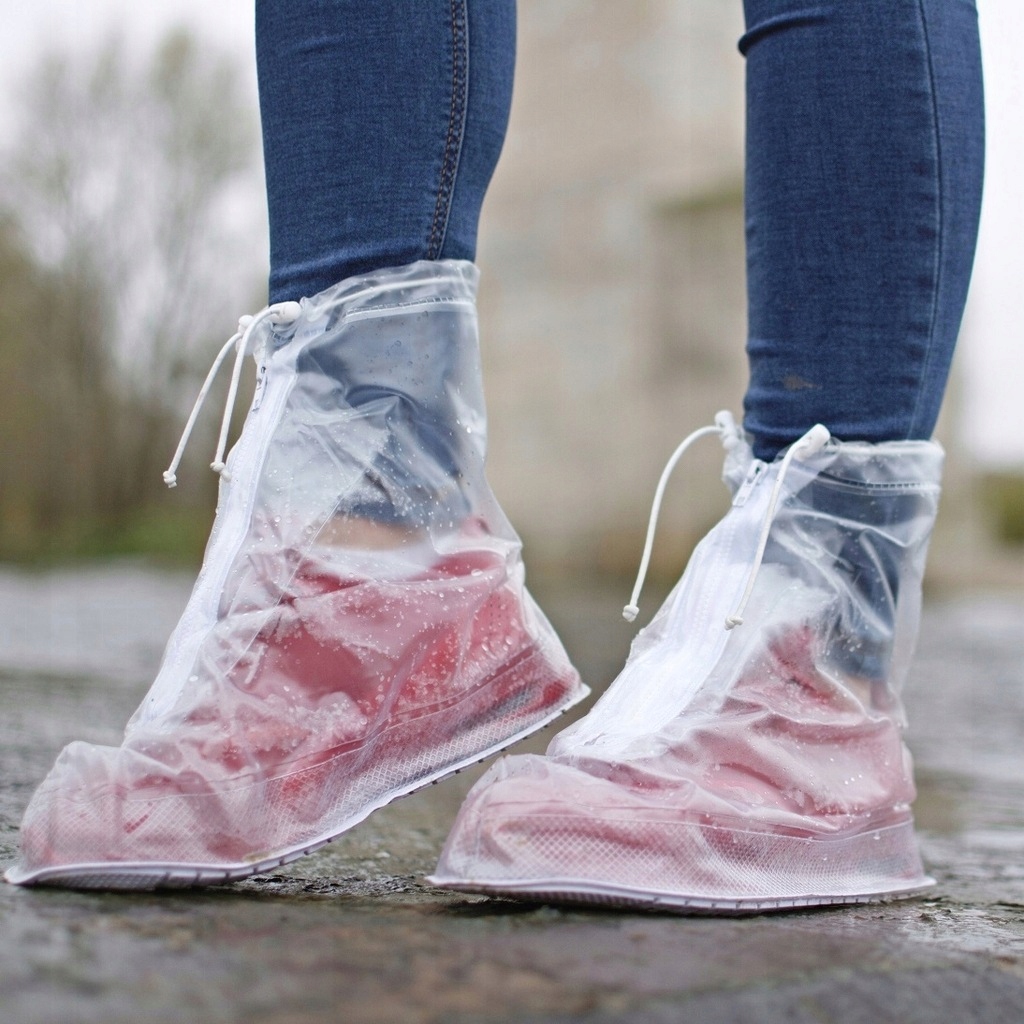 Ochraniacze Wodoodporne Na Buty Stuptuty Na Deszcz Śnieg Błoto Roz. 36-38