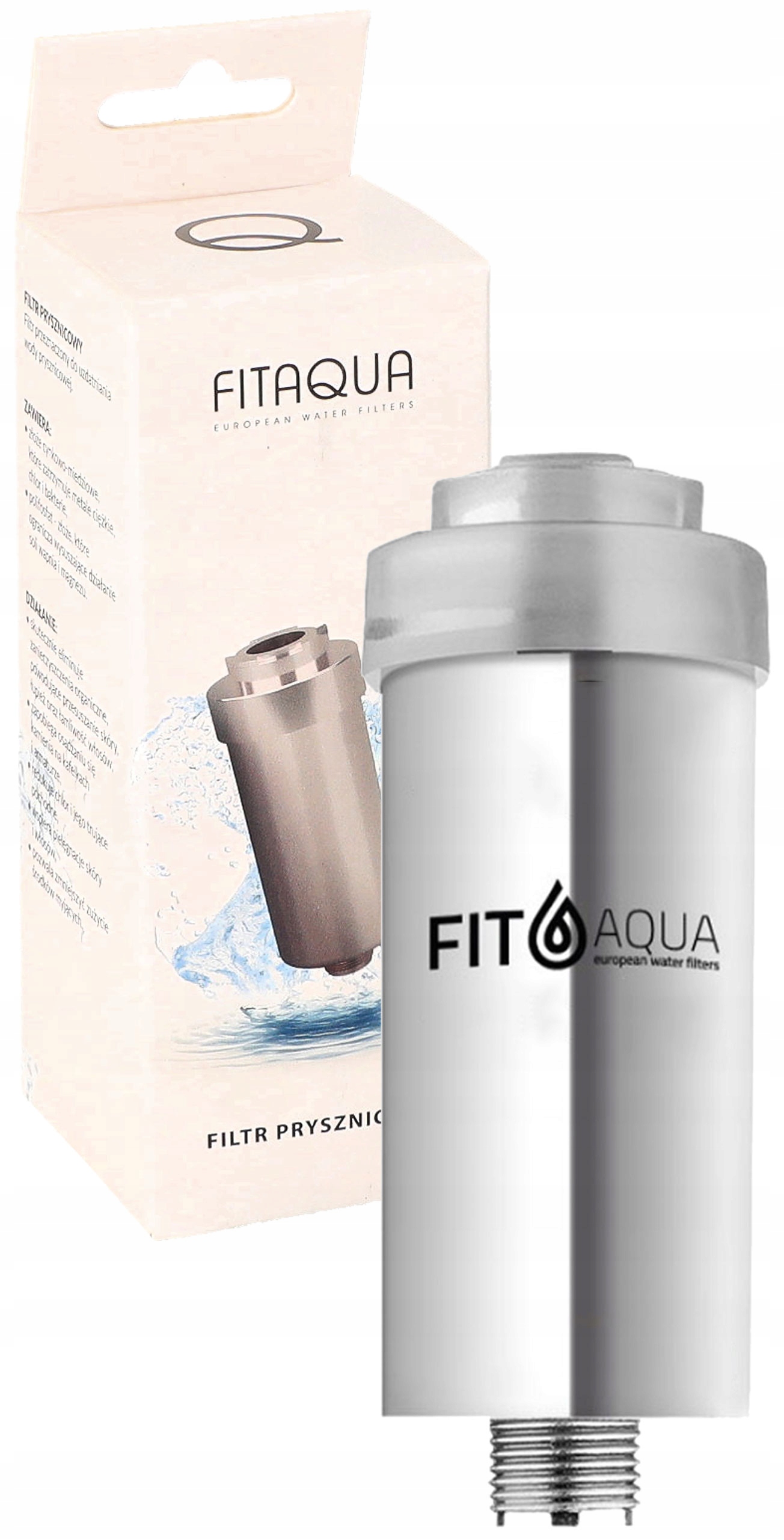FILTR PRYSZNICOWY FIT AQUA AWF-SWR-P-M CHROM KDF